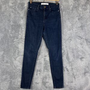 Signature By Levi Strauss Women's High Rise Super Skinny Blue Jeans 8 - W29